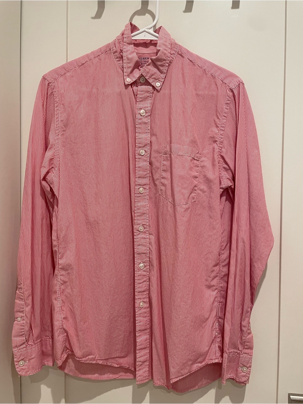 Men's JCREW Light Weight Stripe Button-Down Shirt